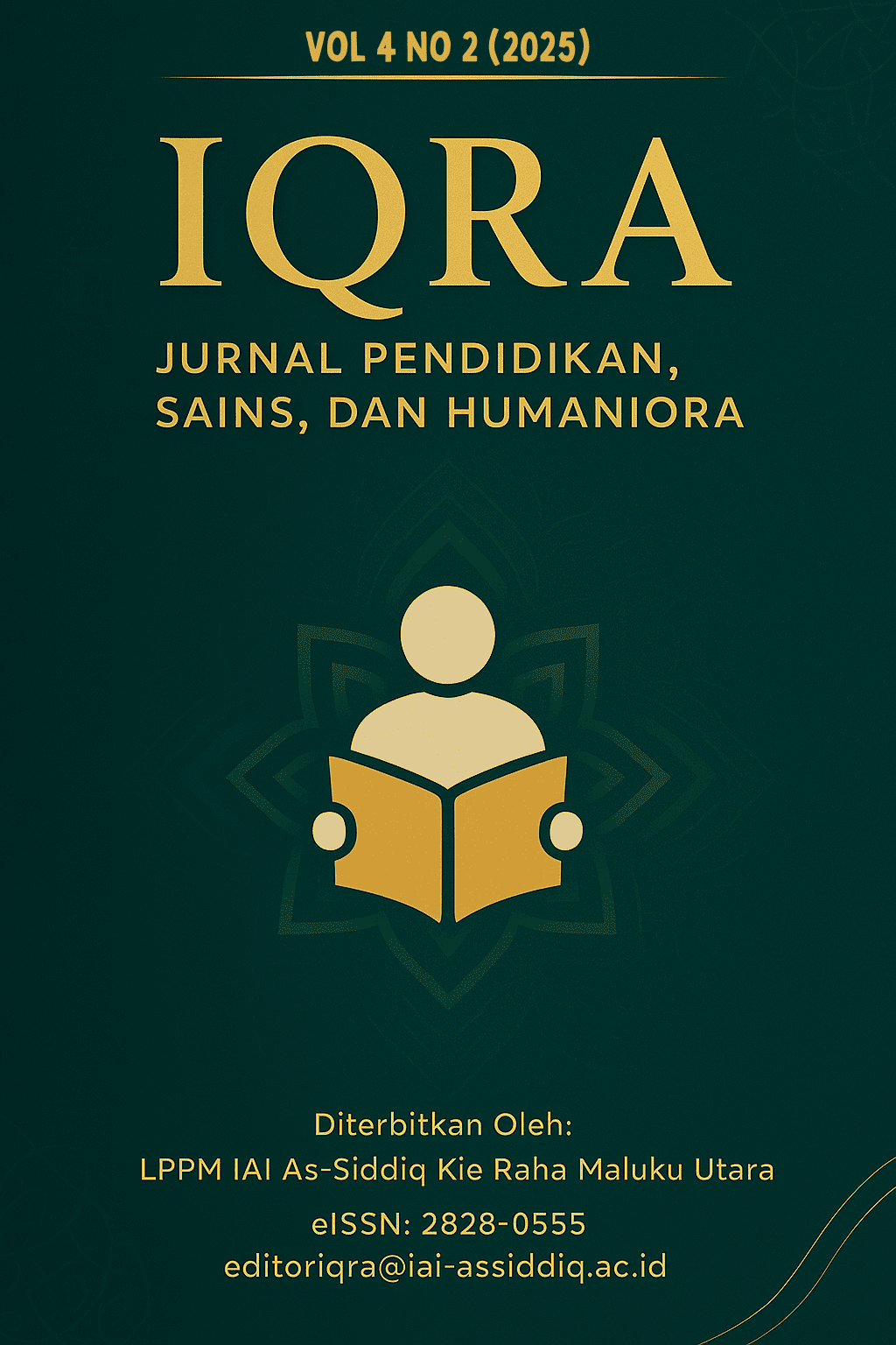 					Lihat Vol 4 No 2 (2025): IQRA: Jurnal Pendidikan, Sains, dan Humaniora (eISSN: 2828-0555)
				